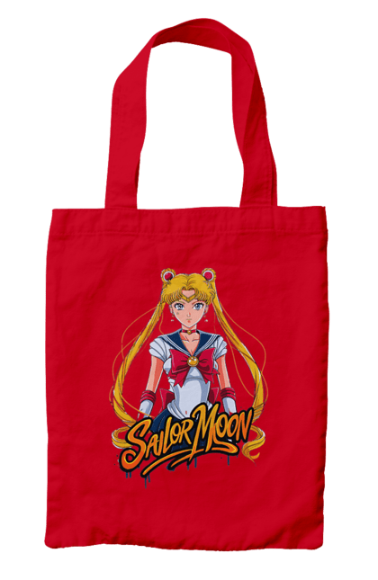 Сумка с принтом Сейлор Мун. Sailor moon, usagi tsukino, аниме, драма, махо-сёдзё, сейлор мун, сериал, усаги цукино. 2070702