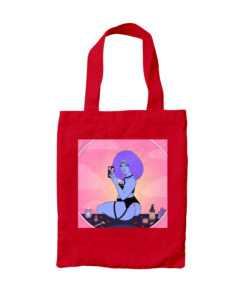 Фіолетова Дівчина Фото У Дзеркалі