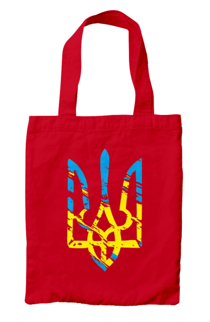 Сумка з принтом "З Гербом". Герб, з гербом, з тризубом, патріотична, тризуб, як у порноактора. 2070702