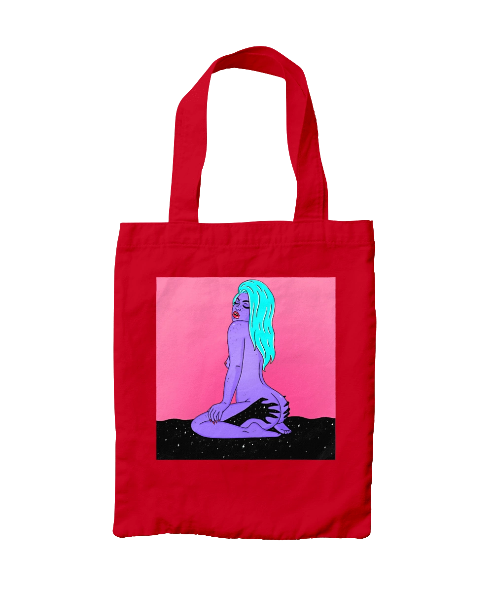 Purple Girl In Hands