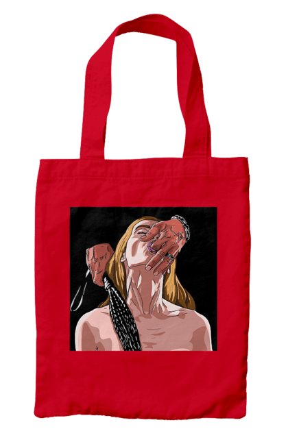 Сумка з принтом "Дівчина У Полоні Чоловіка З Батогами". Батіг, пристрасть, смоктати. 2070702