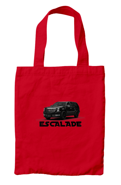 Сумка з принтом "Каділак". Автомобіль, бізнес клас, джип, ескалада, каділак, машина, позашляховик. 2070702