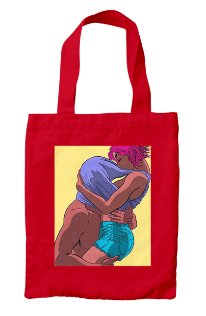 Сумка з принтом "Чоловік Під Майкою У Дівчата". Пристрасть, сиськи. 2070702