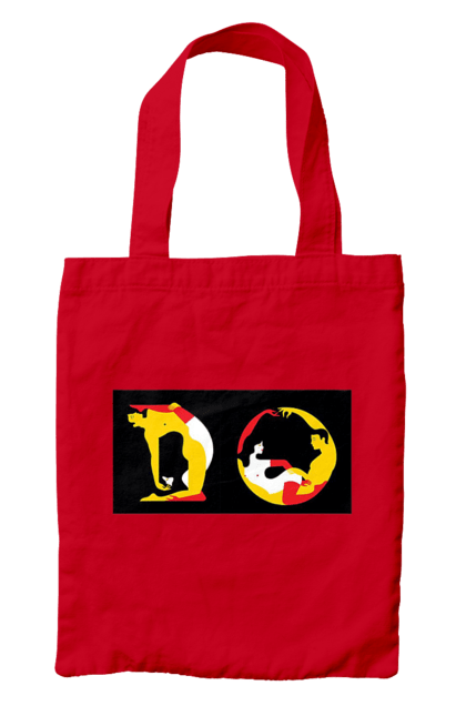 Сумка з принтом "Розтяжка По Дорослому". Пози, розтяжка. 2070702