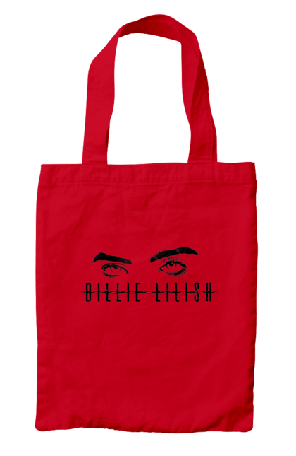 Сумка з принтом "Біллі Айлиш". Billie, billie eilish, billieeilish, eilish, артист, музика. 2070702