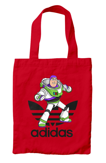 Bag with prints Adidas Buzz Lightyear. Adidas, buzz lightyear, cartoon, toy, toy story. 2070702