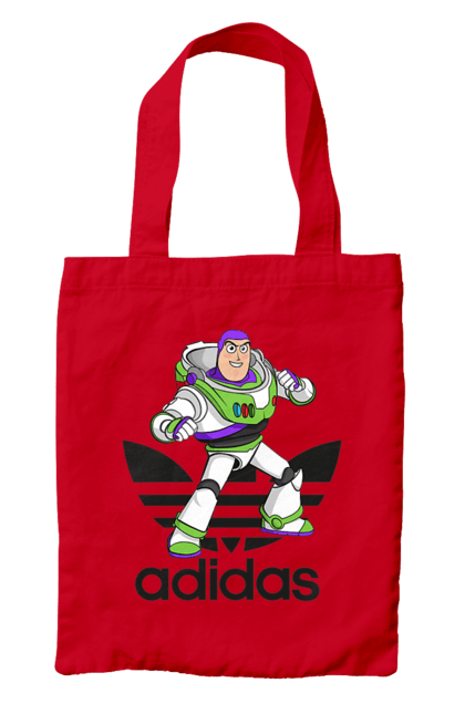 Сумка з принтом "Adidas Базз Лайтер". Adidas, buzz lightyear, toy story, адідас, базз лайтер, історія іграшок, мультфільм. 2070702