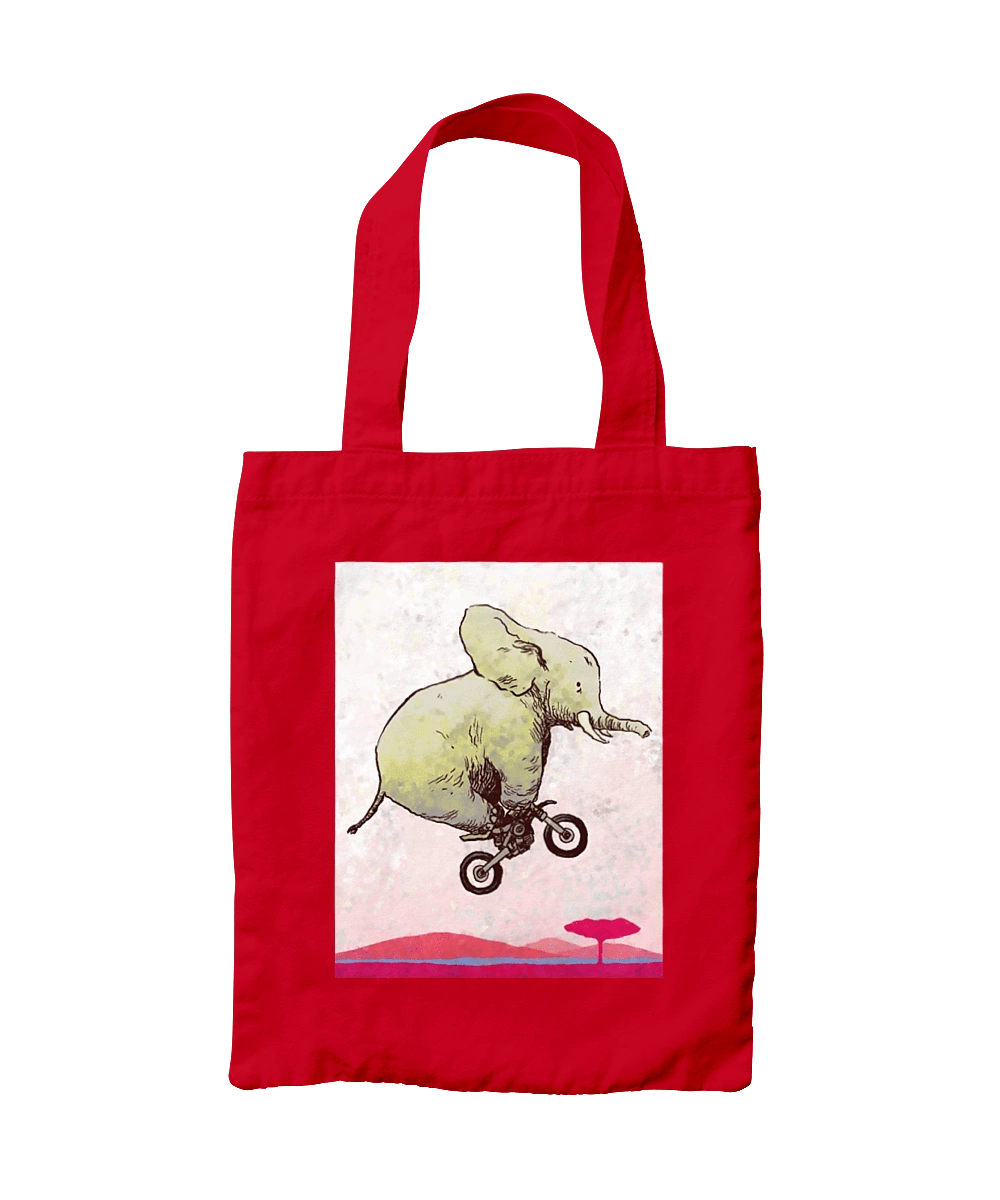 Elephant On A Motorcycle