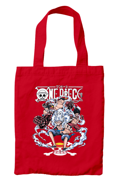 Bag with prints One Piece Luffy. Anime, luffy, manga, monkey de luffy, one piece, pirates. 2070702