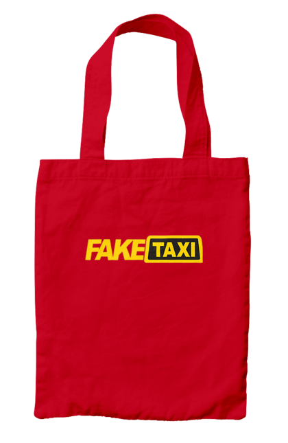 Сумка з принтом "Fake taxi". Fake taxi, porn hub, зсу, порно хаб, порнохаб, прапор, приколы, фак такси, фак таксі, фейк такси. futbolka.stylus.ua