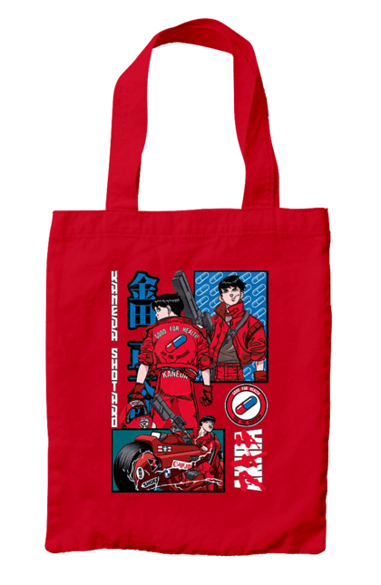 Bag with prints Akira Shotaro Kaneda. Akira, anime, cyberpunk, manga, shotaro kaneda. 2070702