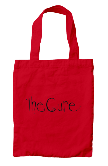 Bag with prints The Cure. Alternative rock, cure, dream pop, gothic rock, group, kiss me, music, new wave, post-punk, rock. 2070702