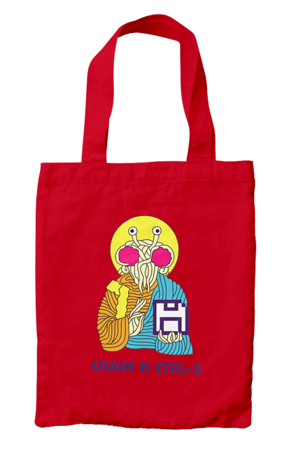 Сумка з принтом "Врятуй та ctrl+s". It, врятуй та ctrl+s, гумор, іржака, кек, лол, мем, прикол, програміст, радість, сміх. 2070702