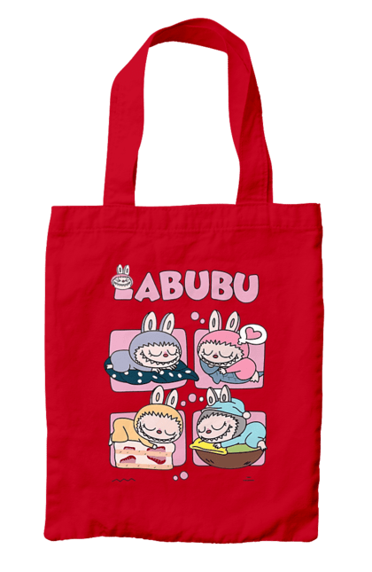 Bag with prints Labubu`s Dream. Labubu, toys, weird cute. 2070702