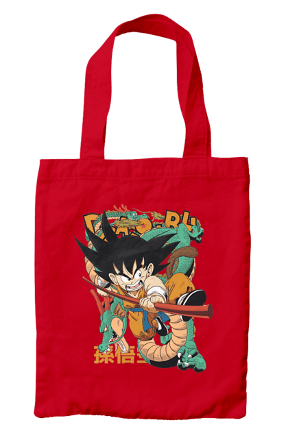 Сумка с принтом Жемчуг дракона Сон Гоку. Anime, dragon ball, manga, son goku, tv series, аниме, гоку, жемчуг дракона, манга, сон гоку. 2070702