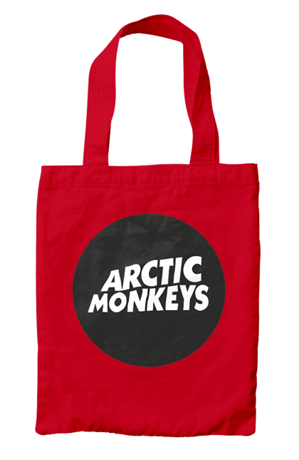 Bag with prints Arctic Monkeys. Arctic monkeys, garage rock, group, indie rock, music, post-punk revival, psychedelic rock, rock. 2070702