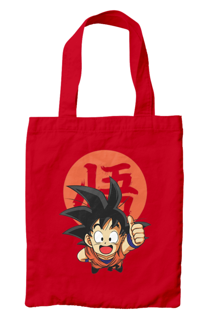 Bag with prints Dragon Ball Son Goku. Anime, dragon ball, goku, manga, son goku, tv series. 2070702