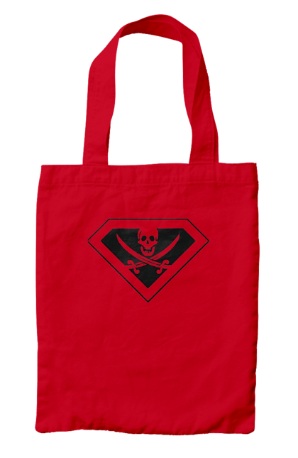 Сумка з принтом "Суперпірат". Бетмен, кіно, комікси, марвел, супергерої, супермен, фільми. 2070702