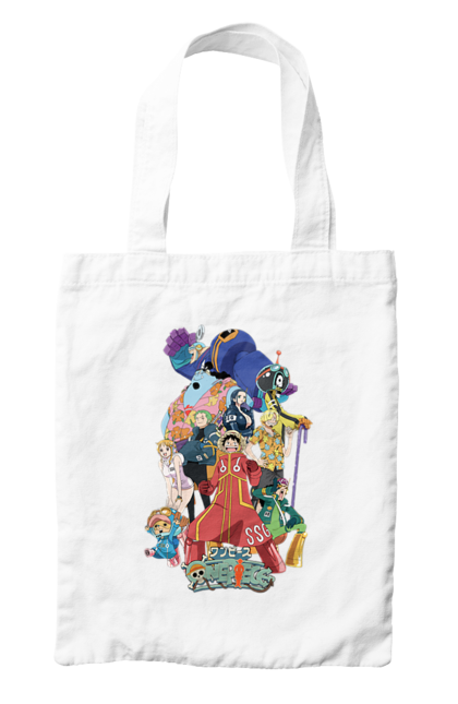 Bag with prints One Piece Luffy. Anime, luffy, manga, monkey de luffy, one piece, pirates. 2070702