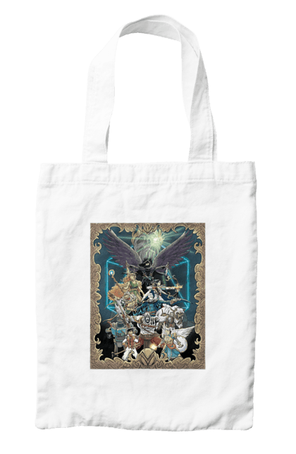 Сумка з принтом "Легенда вокс машина". Вокс, вокс машина, машина, мультсериал, приключения, сериал, фентезі. 2070702