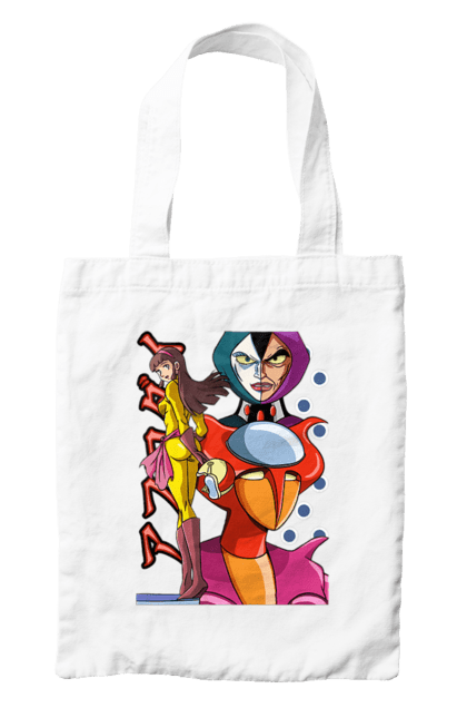 Bag with prints Mazinger Z Aphrodite. Anime, aphrodite, manga, mazinger z, mecha, robots. 2070702