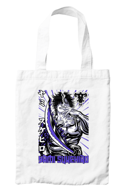 Bag with prints Black Clover Yami Sukehiro. Anime, black clover, manga, yami sukehiro. 2070702