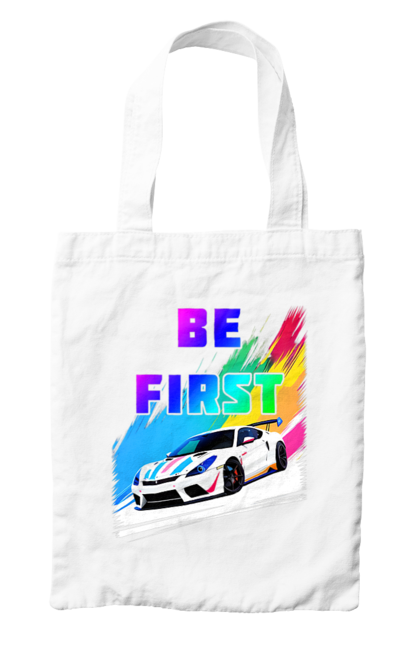 Сумка з принтом "Гонка". Автомобільний, гонка, спортивна машина, спортивний автомобіль. 2070702