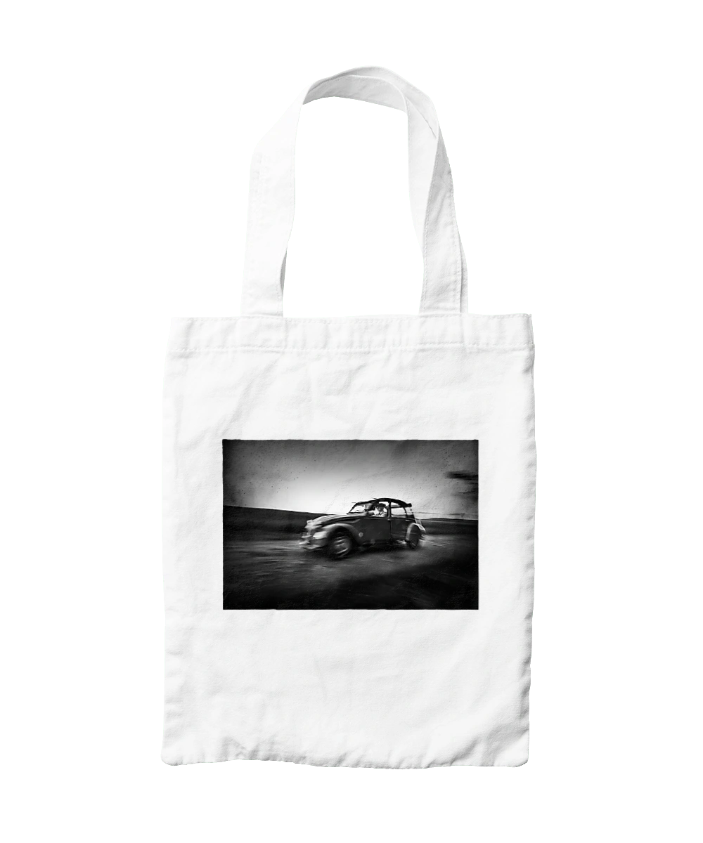 Retro car black and white