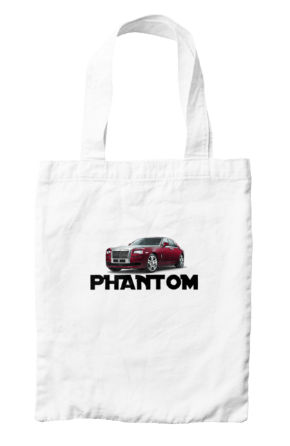 Сумка з принтом "Ролс ройс". Авто, автомобіль, люкс клас, ролс ройс, седан, фантом. 2070702