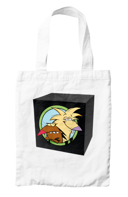 Сумка з принтом "Black Box". Black box, бобер, боєприпас, коробка, повернись живим. 2070702