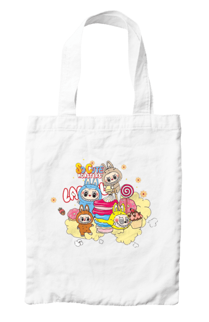 Сумка з принтом "Labubu". Labubu, weird cute, іграшки, лабубу. 2070702