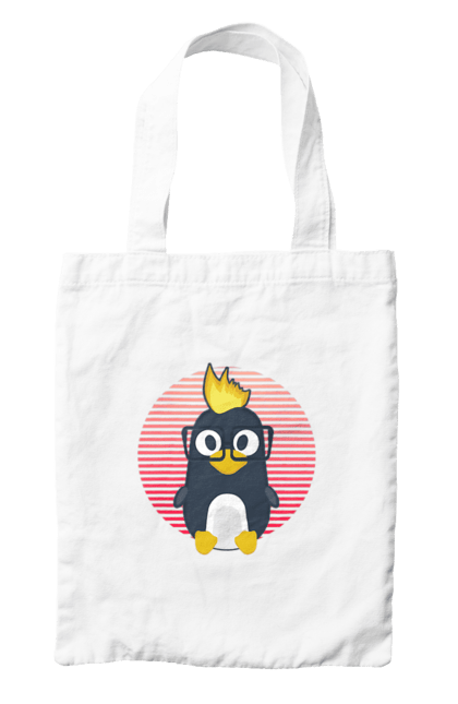 Сумка з принтом "Лінукс". Айті, айтішнік, девелопер, іт, программіст, розробник. 2070702