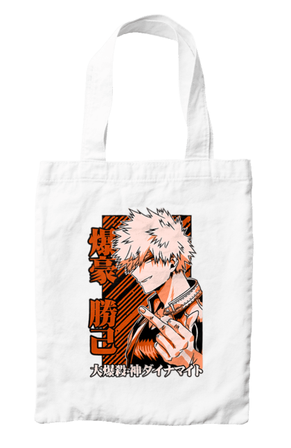 Сумка з принтом "Моя академія героїв Бакуго". Bakugo, katsuki, katsuki bakugo, my hero academia, академія юей, аніме, бакуго, кацукі бакуго, манга, моя геройська академія. 2070702