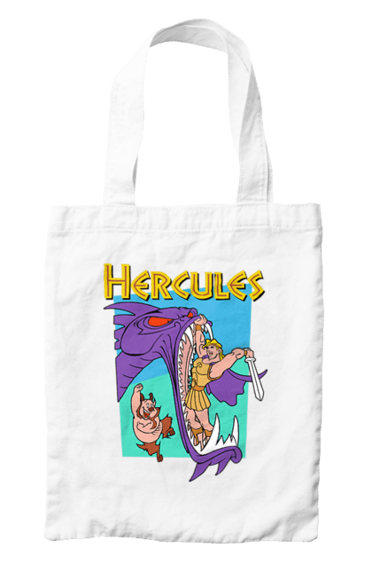 Bag with prints Hercules. Cartoon, greece, hercules, myth. 2070702