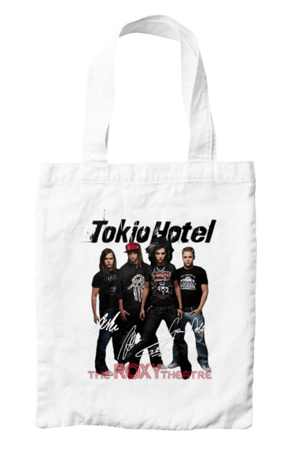 Сумка з принтом "Tokio Hotel". Tokio hotel, альтернативний рок, група, електронік рок, музика, пауер піп, піп, поп рок, рок. 2070702