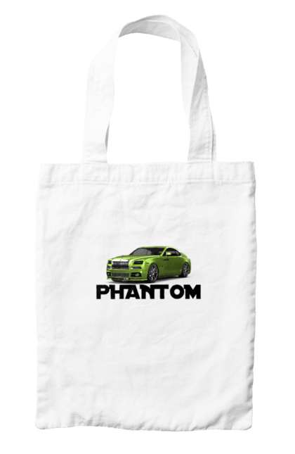 Сумка з принтом "Ролс ройс". Авто, автомобіль, люкс клас, ролс ройс, седан, фантом. 2070702