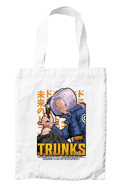 Сумка з принтом "Перли дракона Транкс". Anime, dragon ball, manga, trunks, аніме, манга, перли дракона, транкс. 2070702