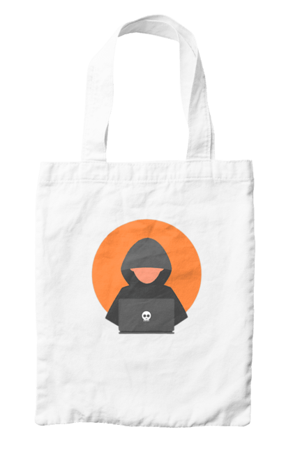 Сумка з принтом "Я програміст". Angular, c, css, html, it, javascript, jquery, php, python, react, svelt, vue, айтишник, айті, гумор, код, кодувати, прогер, програміст, програмісти, ти ж, ти ж програміст, тиж програміст. 2070702