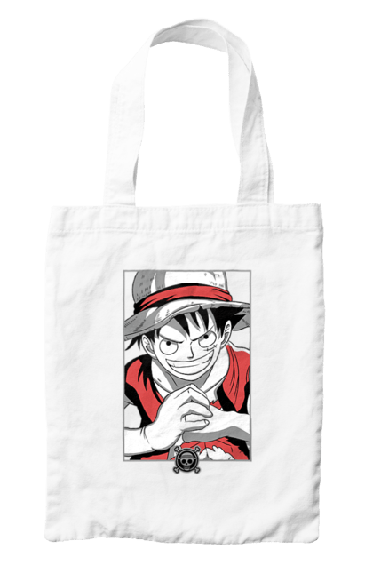 Bag with prints One Piece Luffy. Anime, luffy, manga, monkey de luffy, one piece, pirates. 2070702