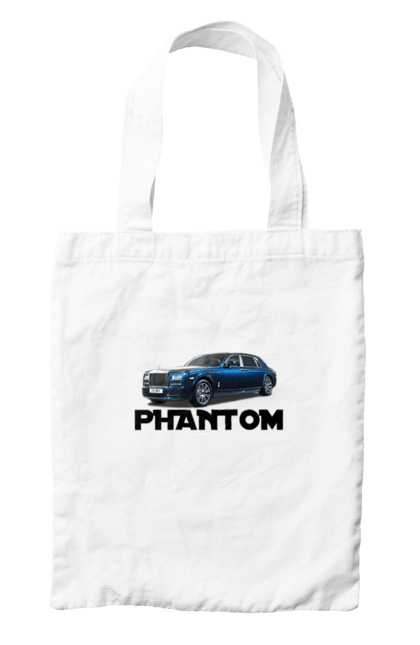 Сумка з принтом "Ролс ройс". Авто, автомобіль, люкс клас, ролс ройс, седан, фантом. 2070702