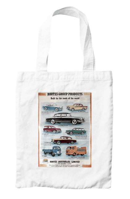 Сумка з принтом "Аутомобільйо". Rootes, rootes (australia) limited, rootes group, rootes group products. 2070702