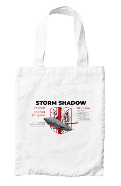 Сумка з принтом "Storm Shadow". F16, nasams, storm shadow, zuzana, гаубиця, два герби, залужний, сюзанна. 2070702