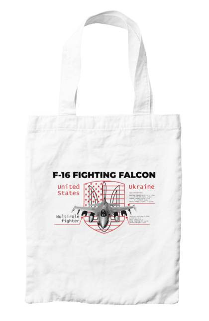 Сумка з принтом "F 16". F16, nasams, zuzana, гаубиця, два герби, залужний, сюзанна. 2070702