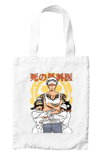 Bag with prints One Piece Trafalgar Law. Anime, manga, one piece, straw hat pirates, trafalgar law. 2070702