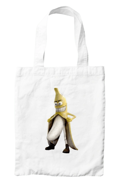 Bag with prints Banana. Banana, exhibitionist, joke, laughter, sex. 2070702