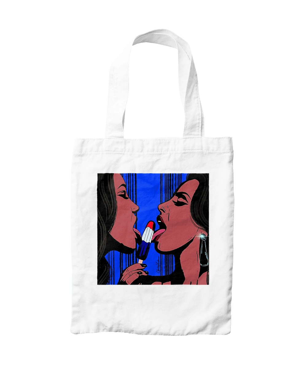 Girls Lick Ice Cream