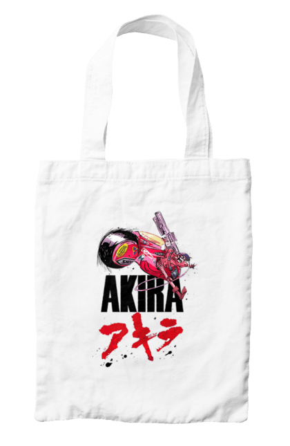 Сумка з принтом "Акіра". Akira, shotaro kaneda, tetsuo shima, акіра, аніме, кіберпанк, тецуо шима, шьотаро канеда. 2070702