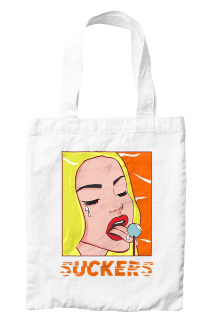 Сумка з принтом "Чупа чупс". Гумор, мем, прикольна, сакерс, смішна, чупа чупс. 2070702