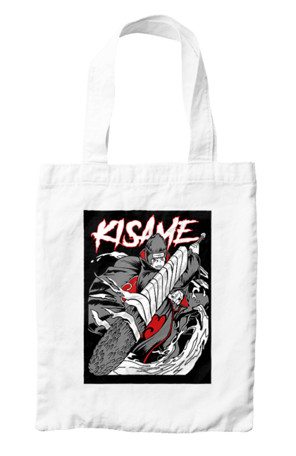 Bag with prints Naruto. Anime, character, kisame hoshigaki, manga, naruto, ninja, tv series. 2070702