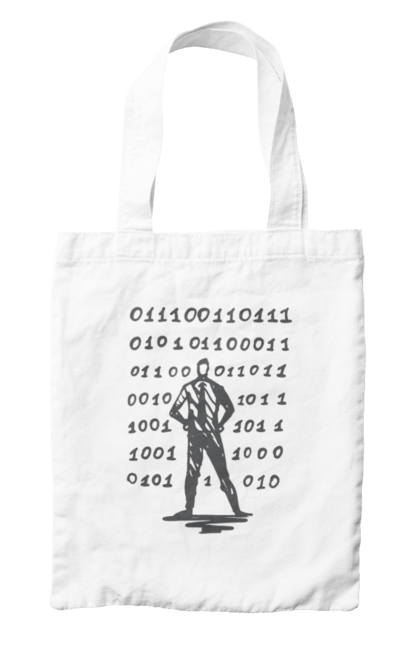 Сумка з принтом "Програміст". Angular, c, css, html, it, javascript, jquery, php, python, react, svelt, vue, айтишник, айті, гумор, код, кодувати, прогер, програміст, програмісти, ти ж, ти ж програміст, тиж програміст. 2070702